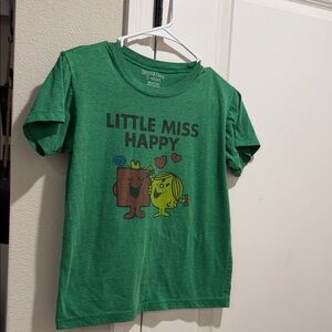 Brooks Brothers Green Little Miss Happy Tee